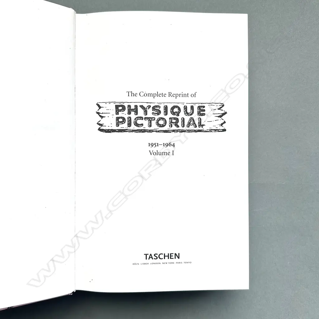 THE COMPLETE REPRINT OF PHYSIQUE PICTORIAL: 1951-1990 Image 1++